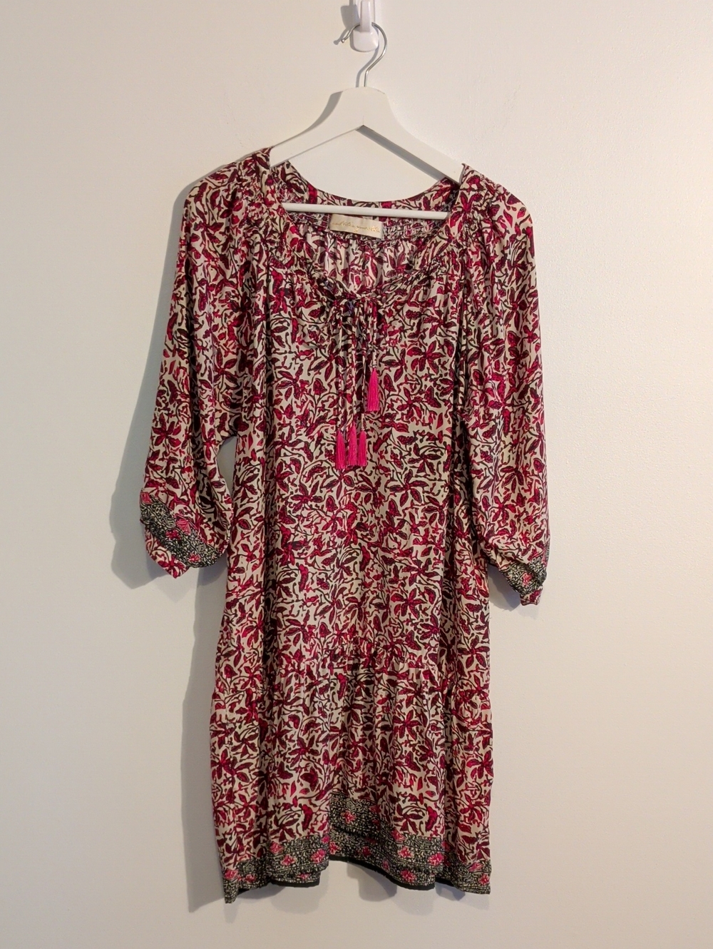 NATALIE MARTIN silk stevie dress - size medium